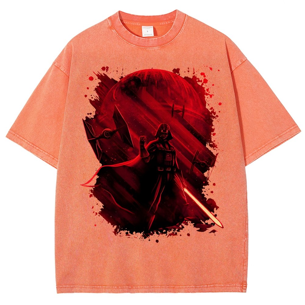 Dark Power Vintage Distressed T-shirt