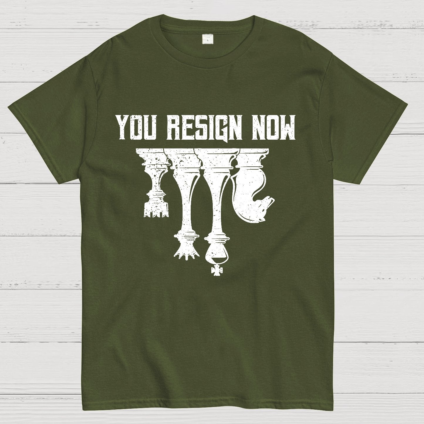 Chess You Resign Now Geek T-Shirt