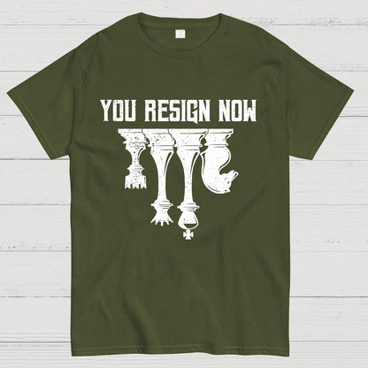 Chess You Resign Now Geek T-Shirt