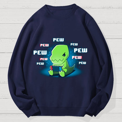 Velociraptor Geek Cotton Sweatshirt