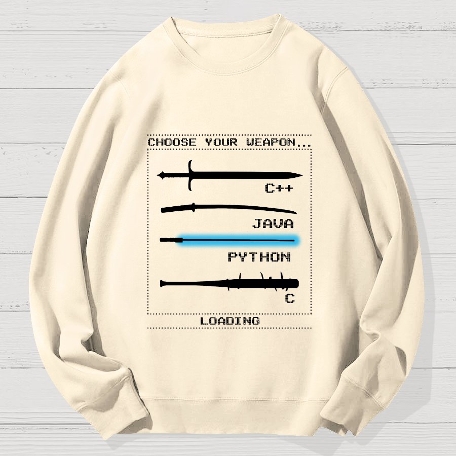 Programmer Geek Cotton Sweatshirt