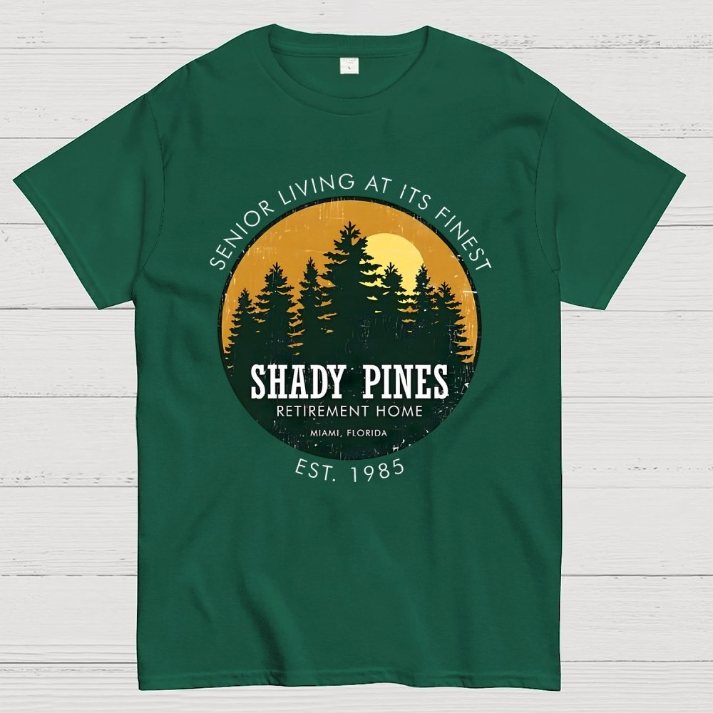 Shady Pines Retirement Home Unisex Geek T-Shirt
