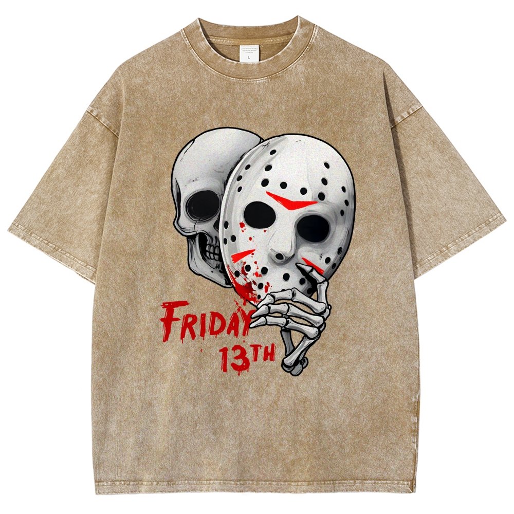 Friday 13th Vintage Distressed T-shirt