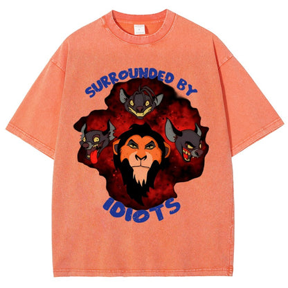 Surrounded By Idiots Vintage Distressed T-shirt