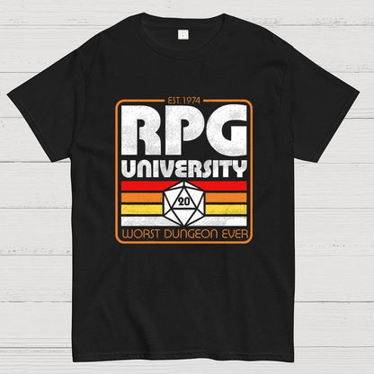 RPG University Vintage Geek T-Shirt