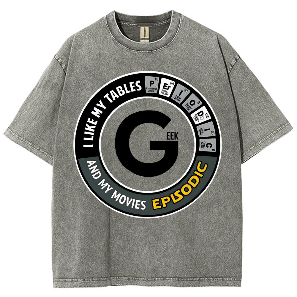 Nerdy and Proud Vintage Distressed T-shirt