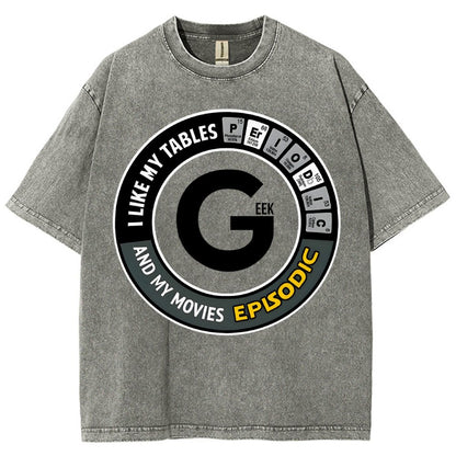 Nerdy and Proud Vintage Distressed T-shirt