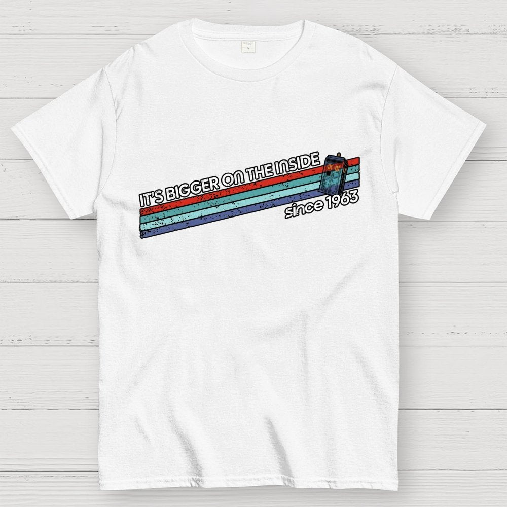 It's Bigger On The Inside Since 1963 Art Print Geek T-Shirt