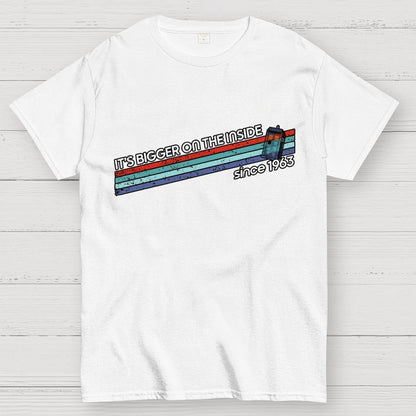 It's Bigger On The Inside Since 1963 Art Print Geek T-Shirt