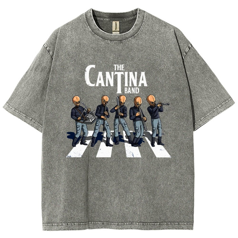 The Space Band Vintage Distressed T-shirt