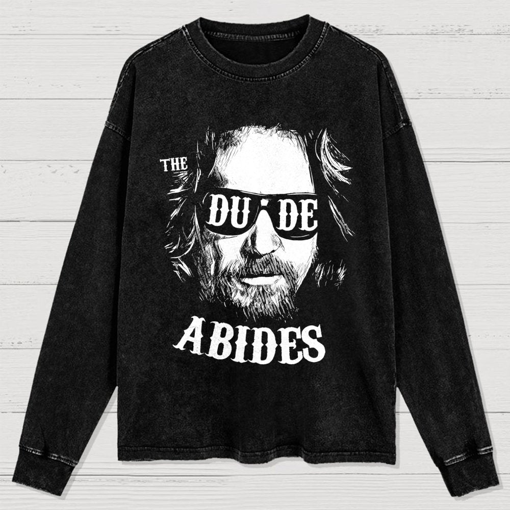 The Guy Persists Washed Long Sleeve Tee