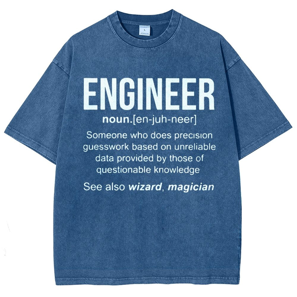 Engineer Vintage Distressed T-shirt