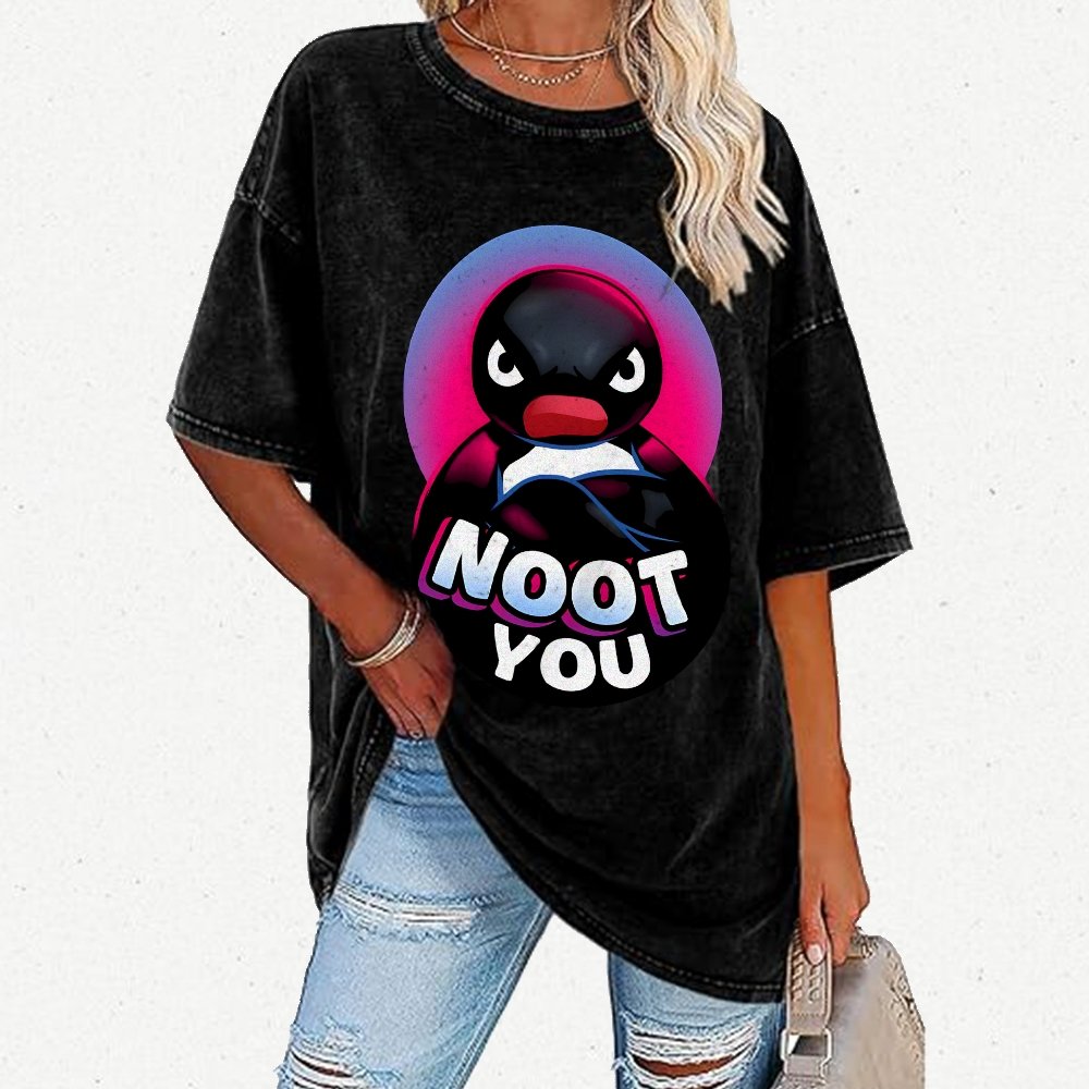 NOOT YOY Vintage Distressed T-shirt