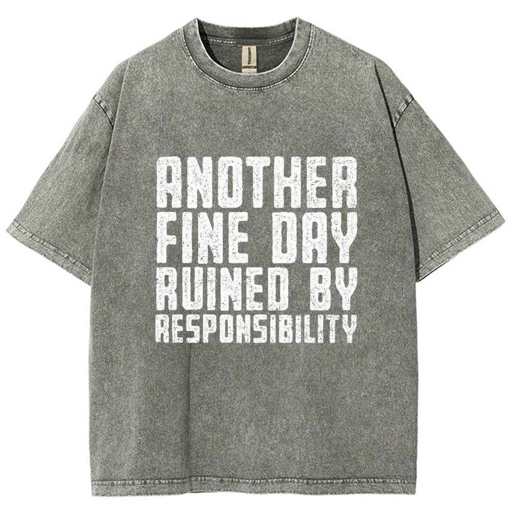 Another Fine Day Vintage Distressed T-shirt