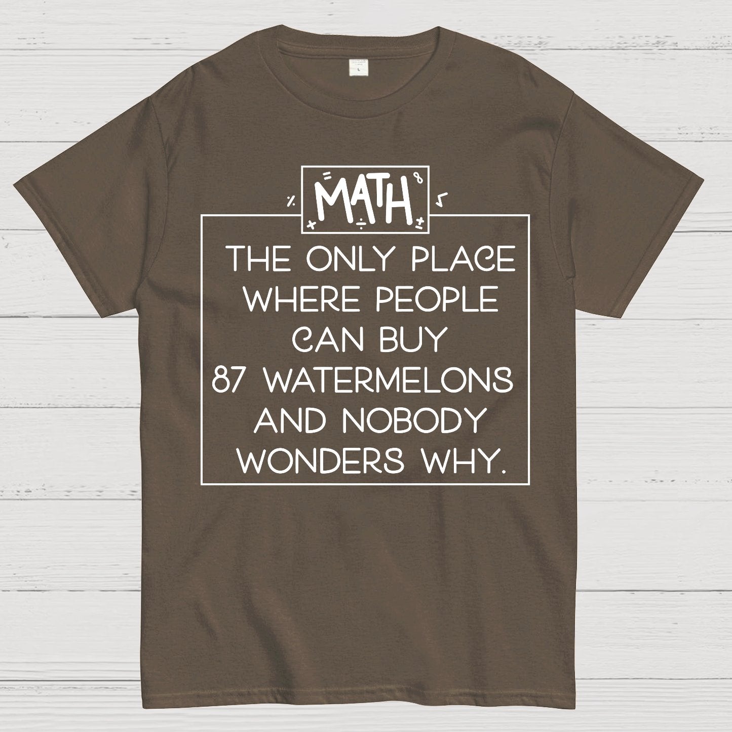 Mathematics - Interesting Sayings Geek T-Shirt