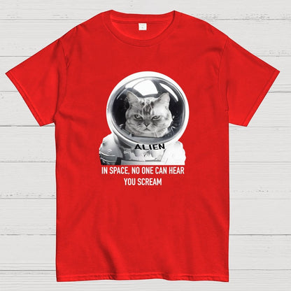 In Space No One Can Hear You Scream Geek T-Shirt