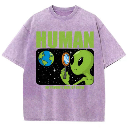 Human  My Favorite Reality Show Vintage Distressed T-shirt