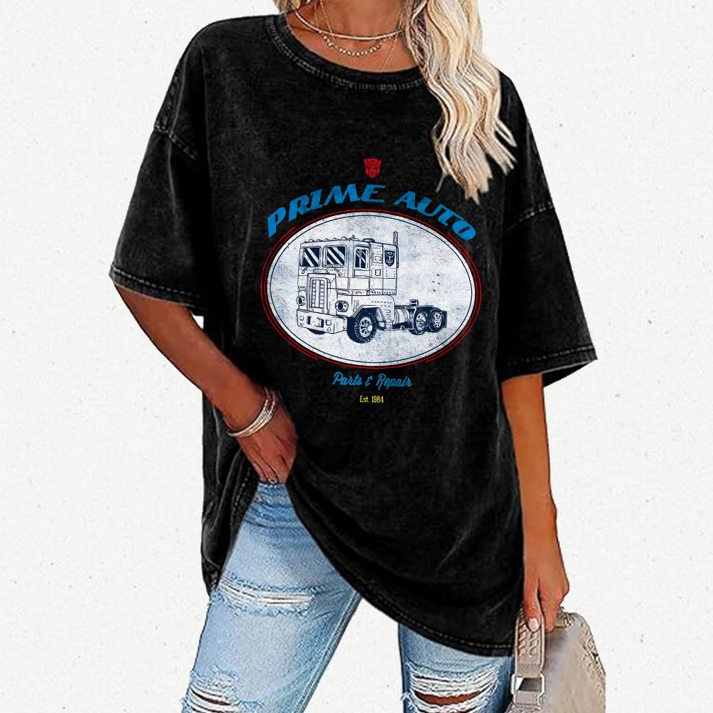 Prime Auto Vintage Distressed T-shirt