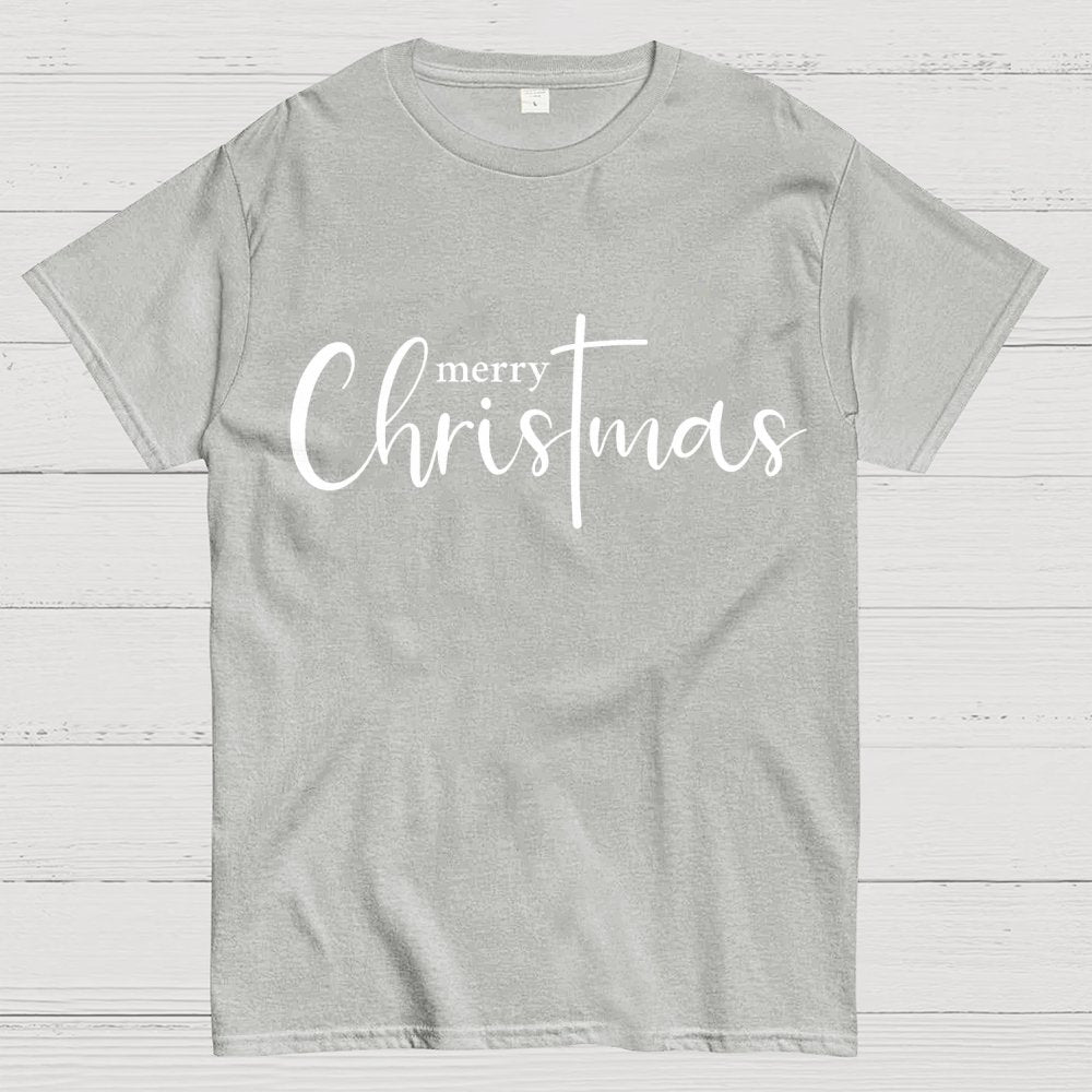 Merry Christmas .Christmas Cross Geek T-Shirt