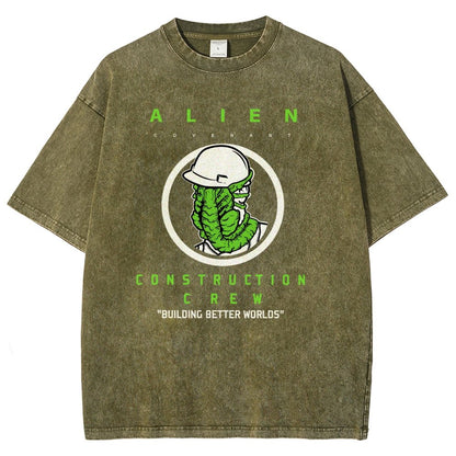 Mystery Construction Company Vintage Distressed T-shirt