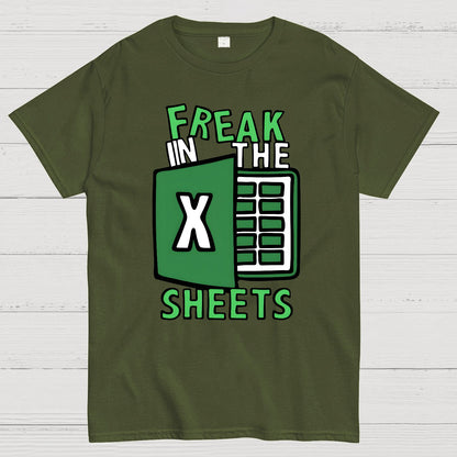 Freak In The Sheets Geek T-Shirt