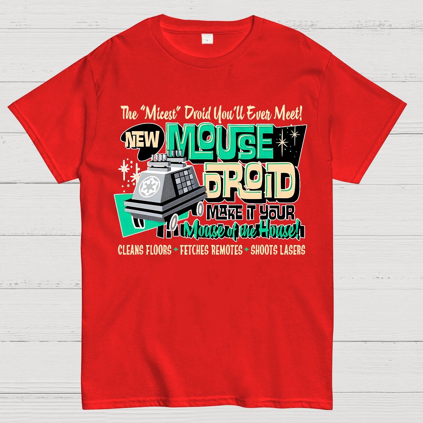 Robot Mouse Geek T-Shirt