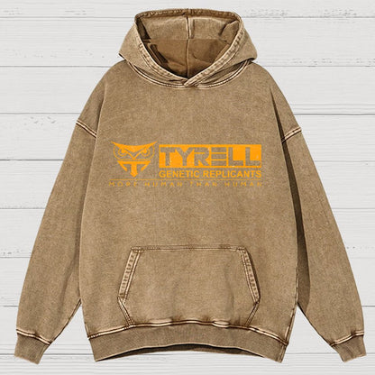 More Human Than Human Vintage Distressed Hoodie