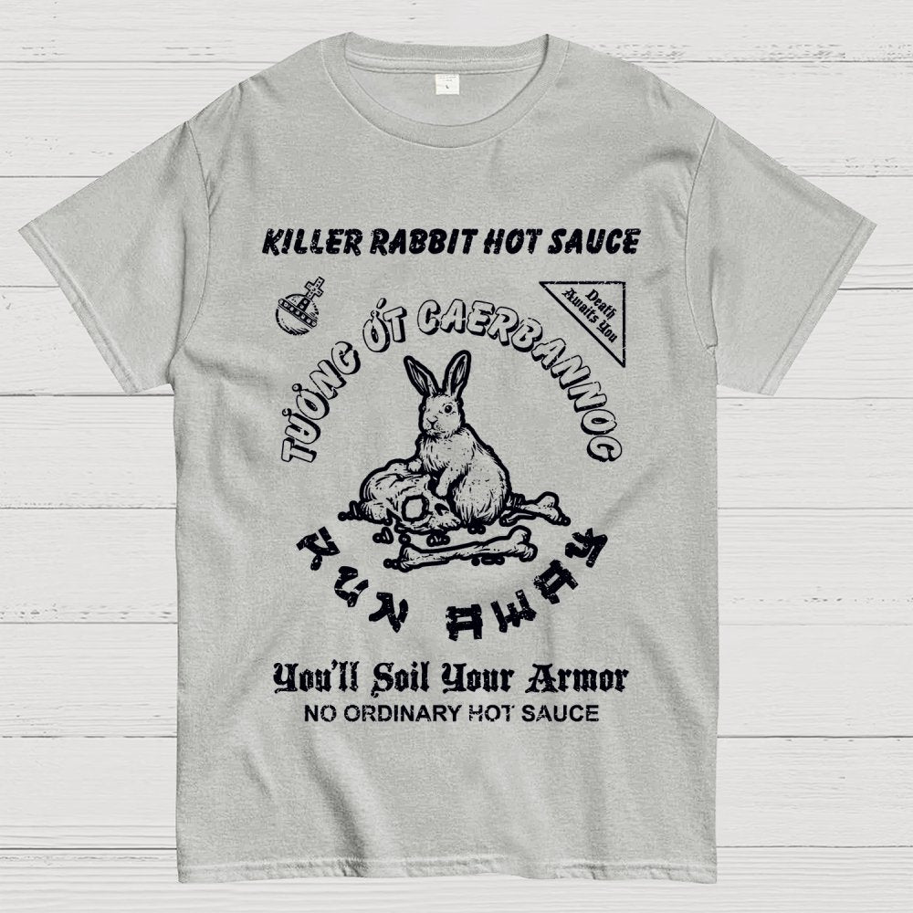 Killer Rabbit Hot Sauce Geek T-Shirt