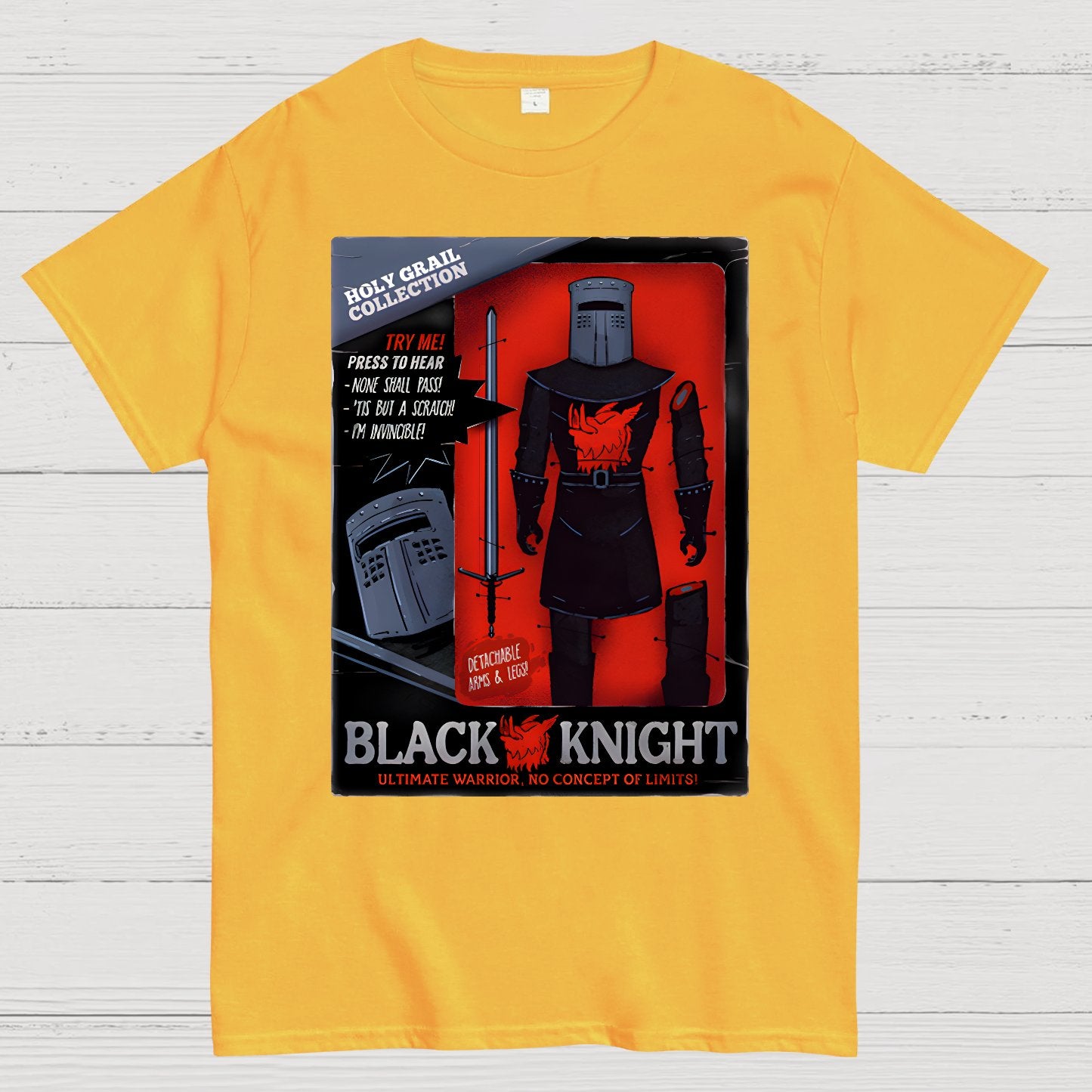 Limited Edition Knight Figure Geek T-Shirt