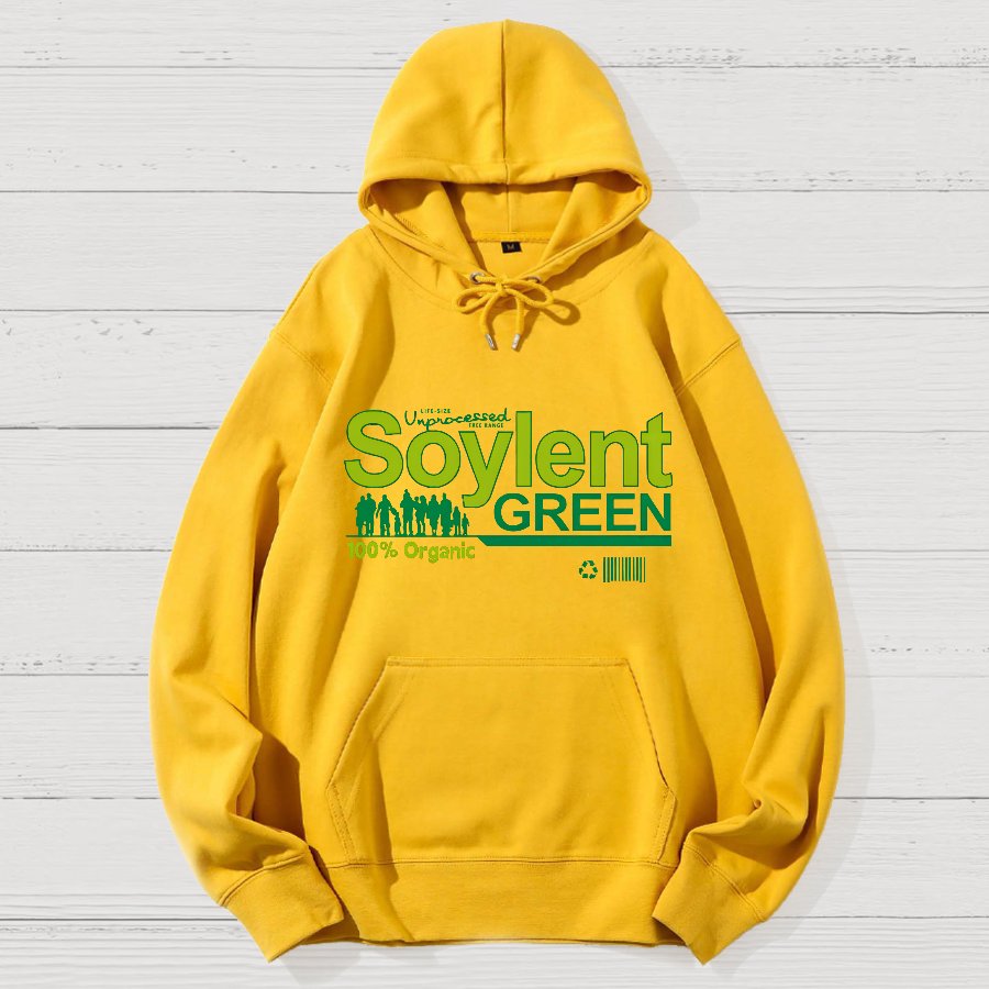 Soylent Green Geek Cotton Hoodie