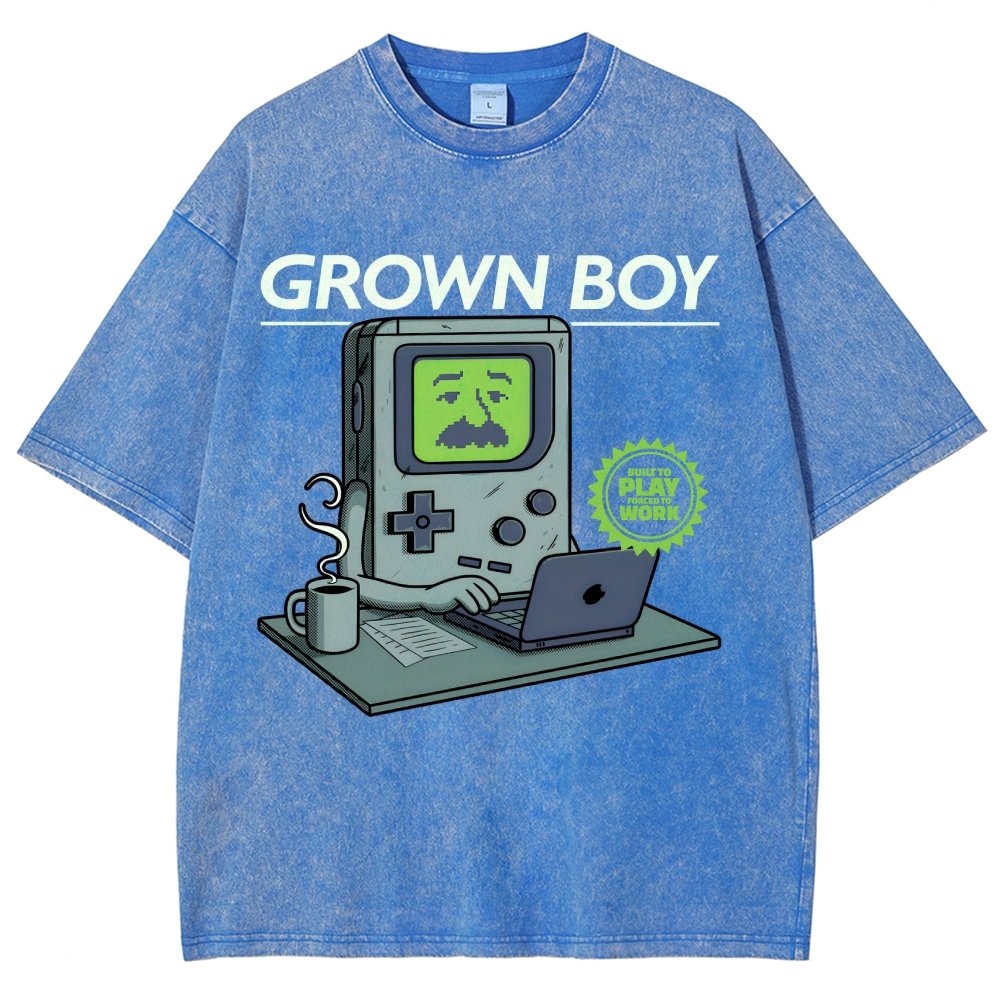 Grown Boy Vintage Distressed T-shirt