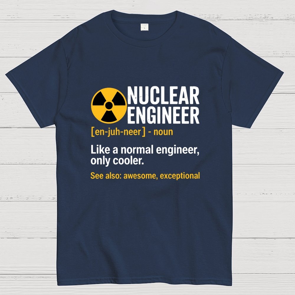 Nuclear Engineering Radioactive Chernobyl Geek T-Shirt