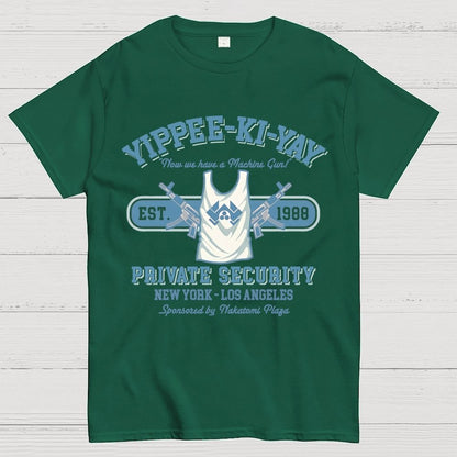 Yippee Ki Yay Security NY-LA Geek T-Shirt