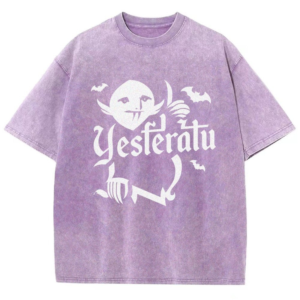 Yesferatu Vintage Distressed T-shirt