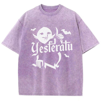 Yesferatu Vintage Distressed T-shirt