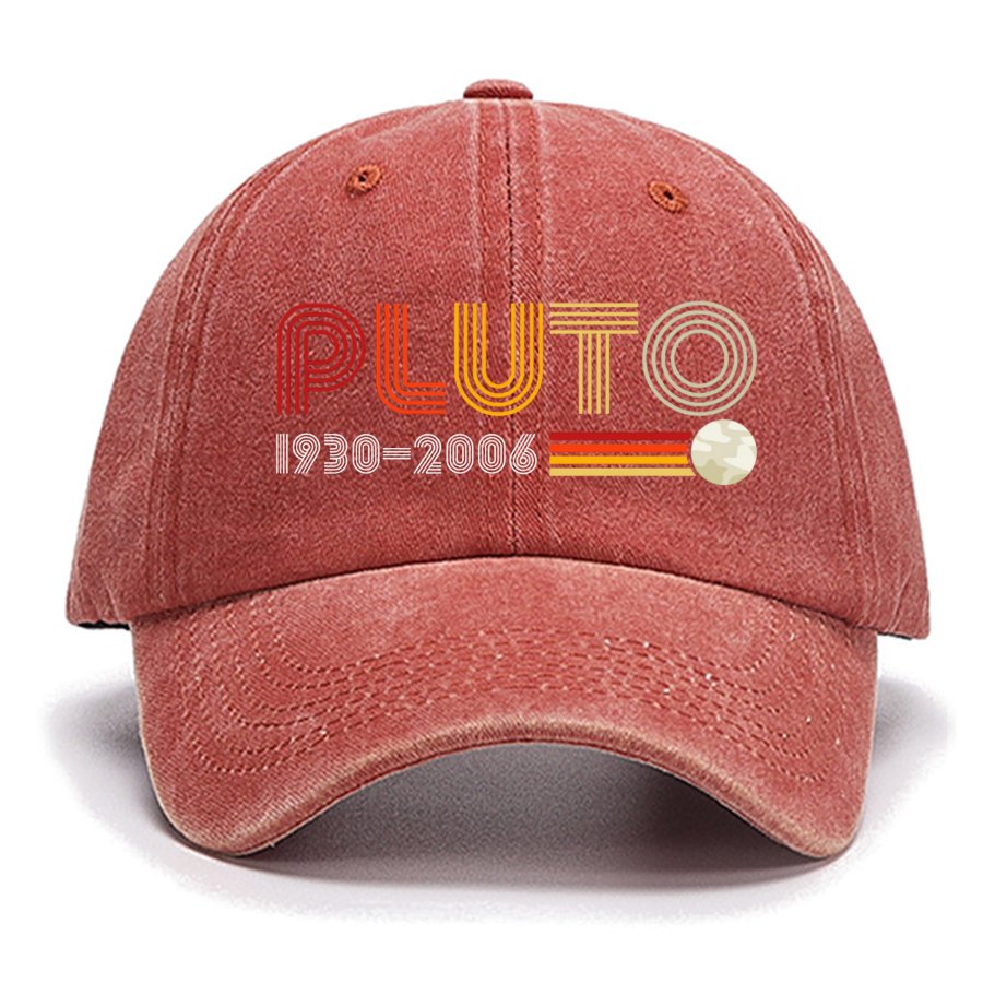 Pluto Never Forget - Funny Science Geeky Cotton Hat