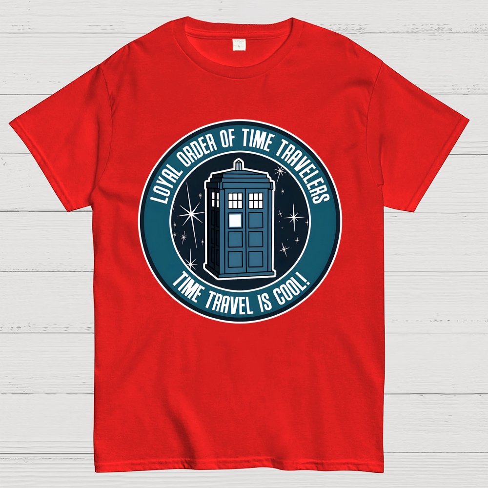 Time Travel is Cool Geek T-Shirt
