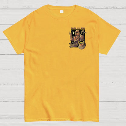 Rock Is The Way Front And Back Printing Geek T-Shirt