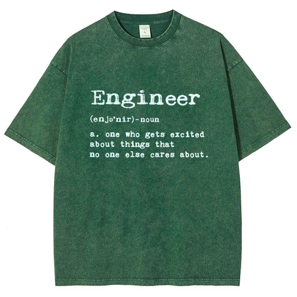 Engineer Definition  Vintage Distressed T-shirt