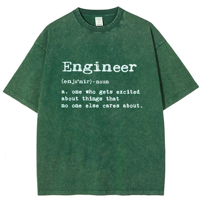 Engineer Definition  Vintage Distressed T-shirt