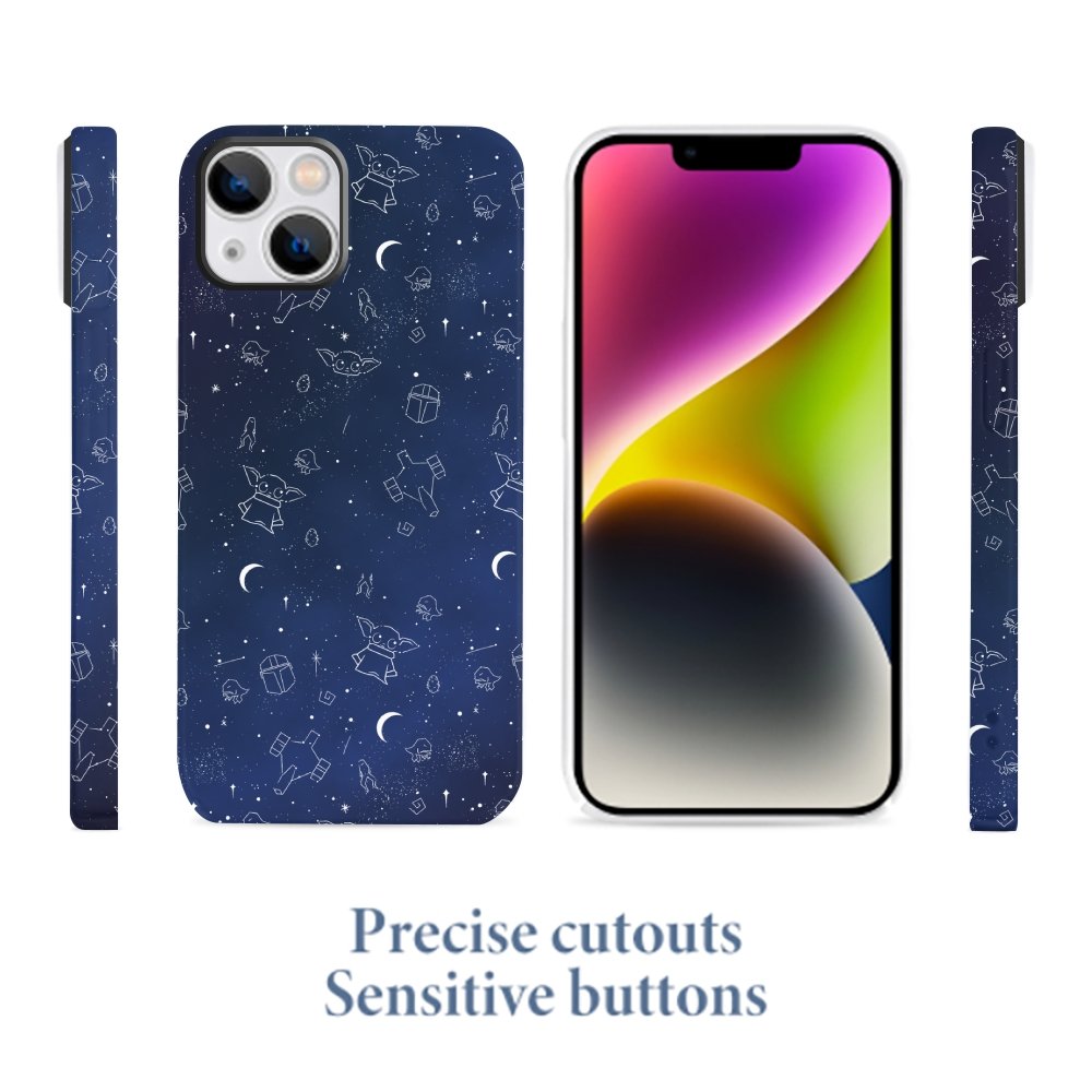 Strange Little Monsters In The Starry Sky Phone Cases
