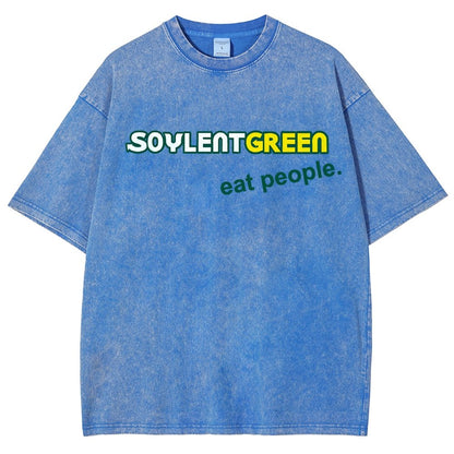 Eat People Vintage Distressed T-shirt