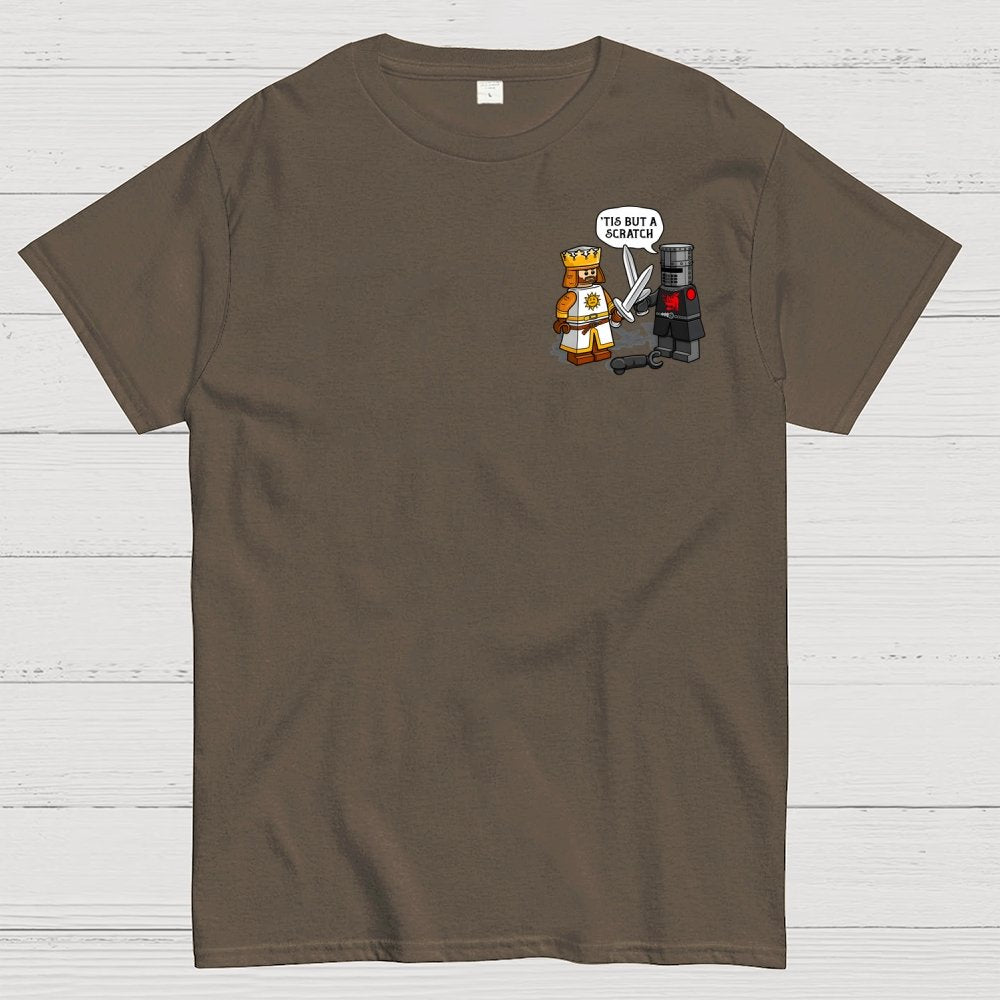 King Vs Knight Front And Back Printing Geek T-Shirt