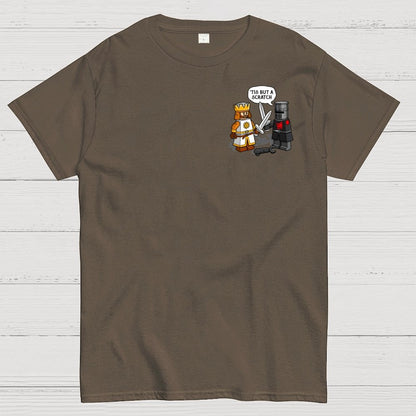King Vs Knight Front And Back Printing Geek T-Shirt