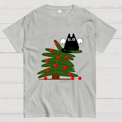 Angel Kitty Geek T-Shirt