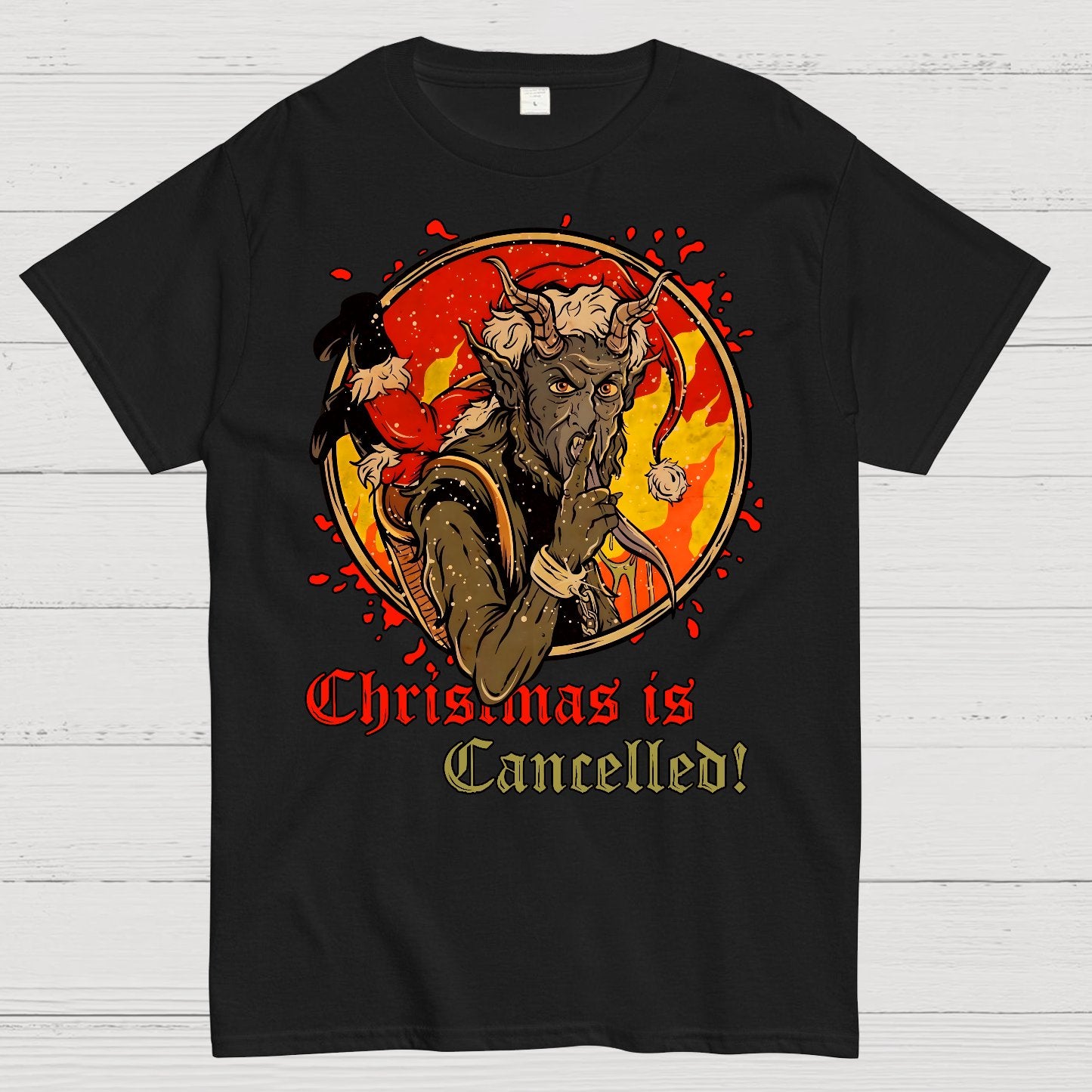 Christmas Is Cancelled Geek T-Shirt