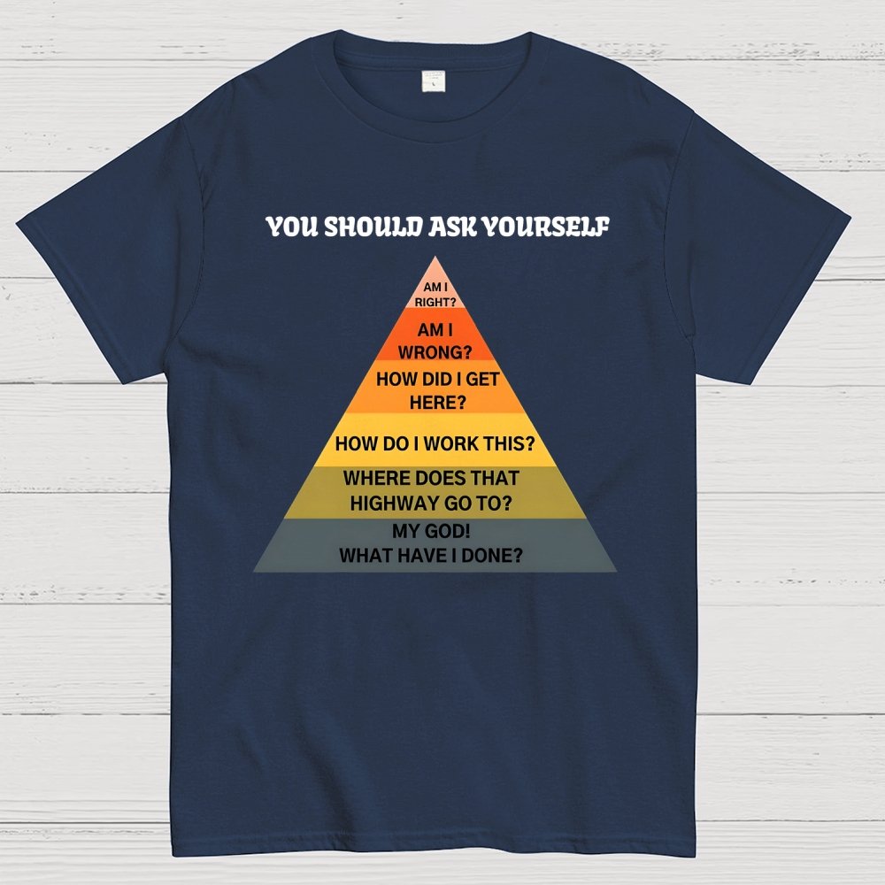 You Should Ask Yourself Geek T-Shirt