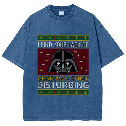 Lack of Christmas Spirit  Vintage Distressed T-shirt