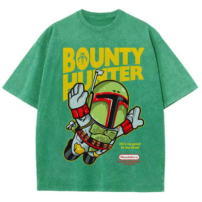 Super Hunter Vintage Distressed T-shirt