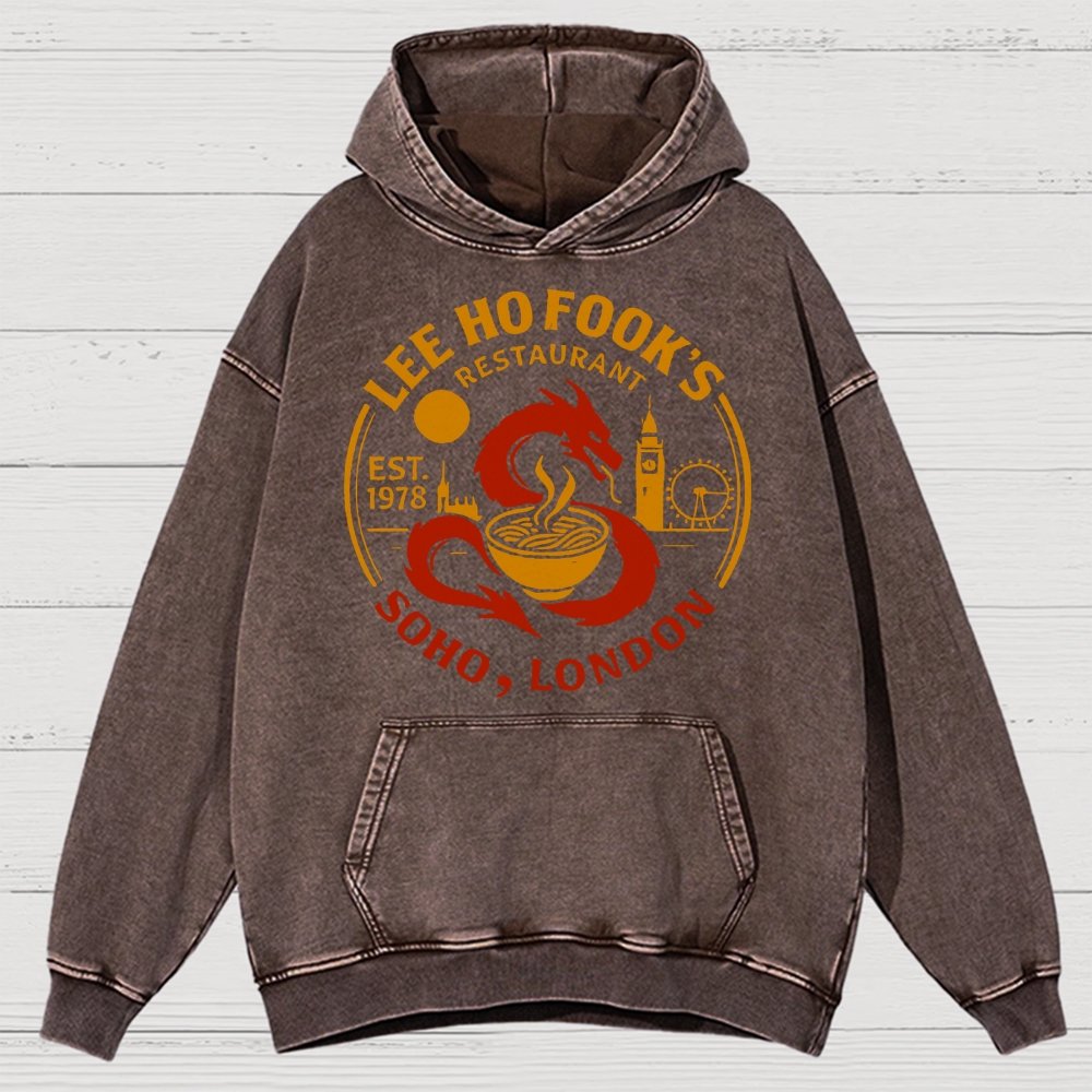 Lee Ho Fooks Vintage Distressed Hoodie